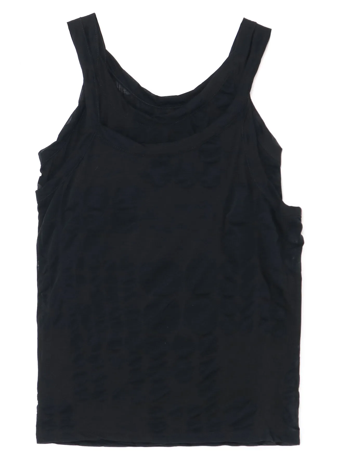 100/- COTTON DOUBLE LAYERED TANK TOP