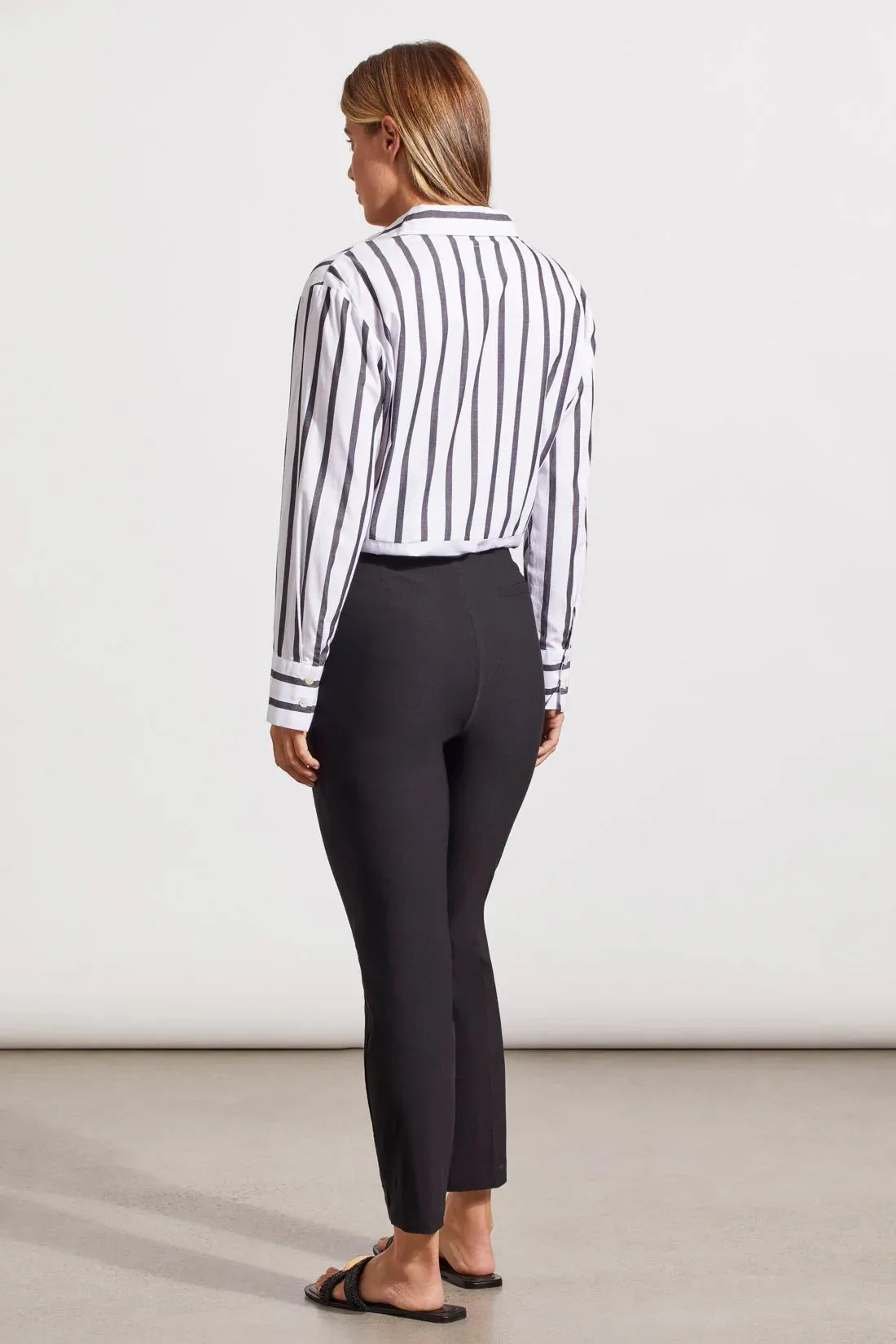 1763O FLATTEN-IT Pull On Ankle Pant With Slits