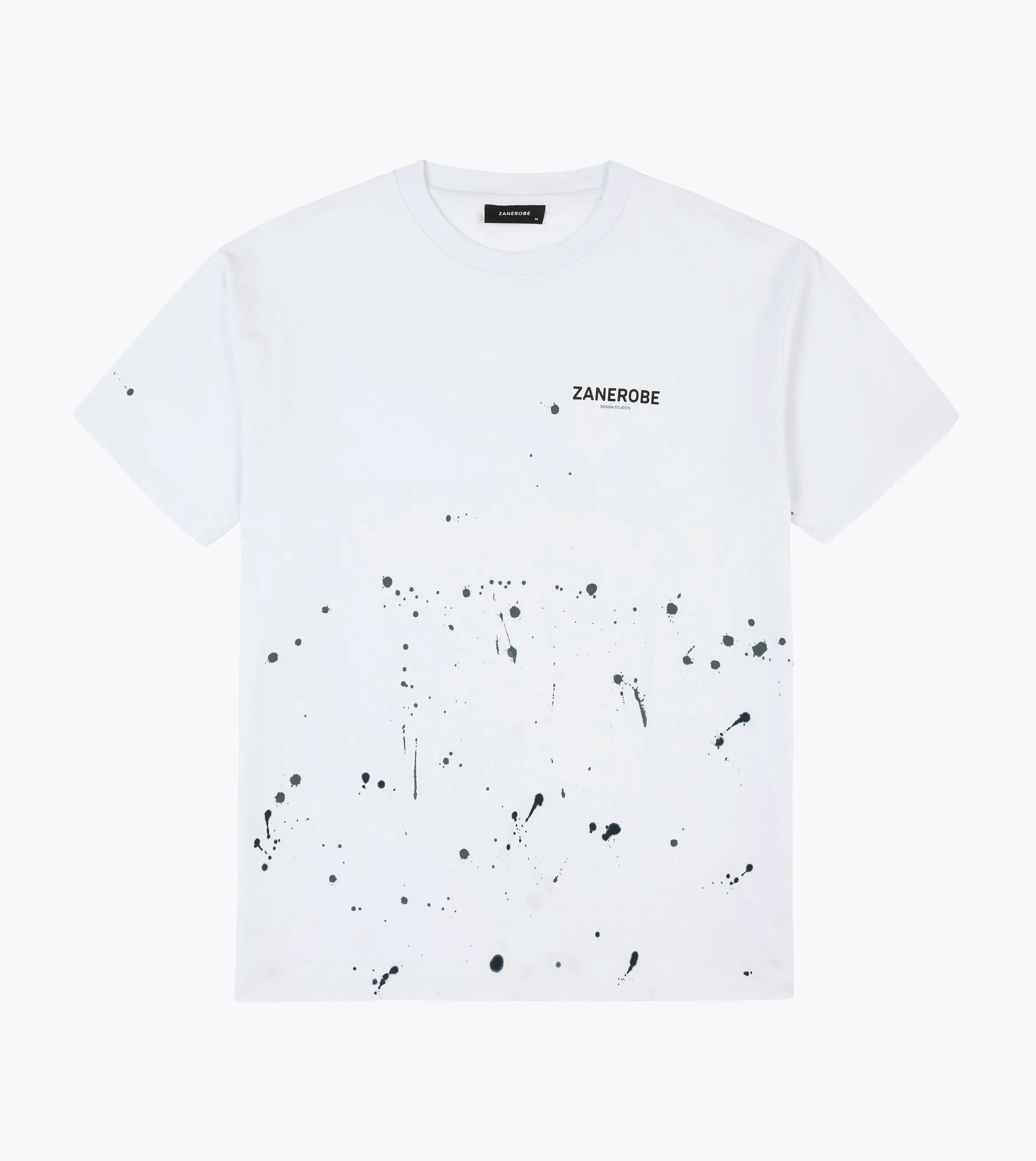 Abstract ZDS Box Tee White Multi