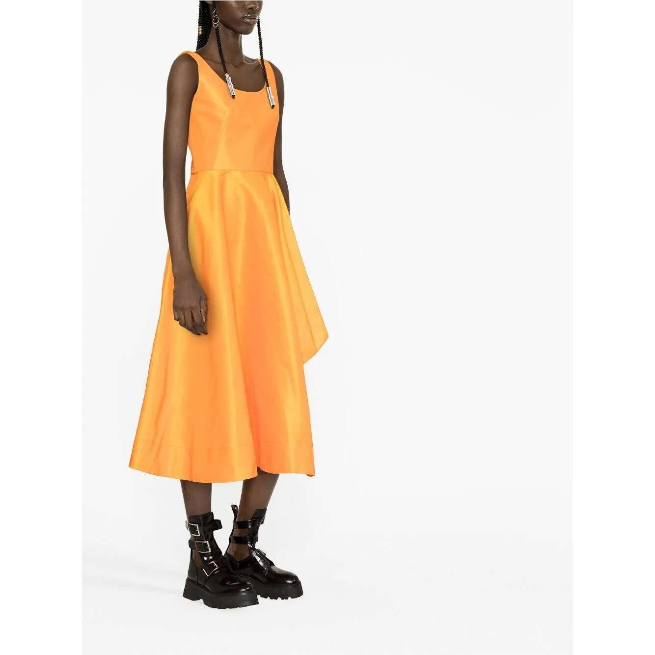 Alexander McQueen Dresses Orange