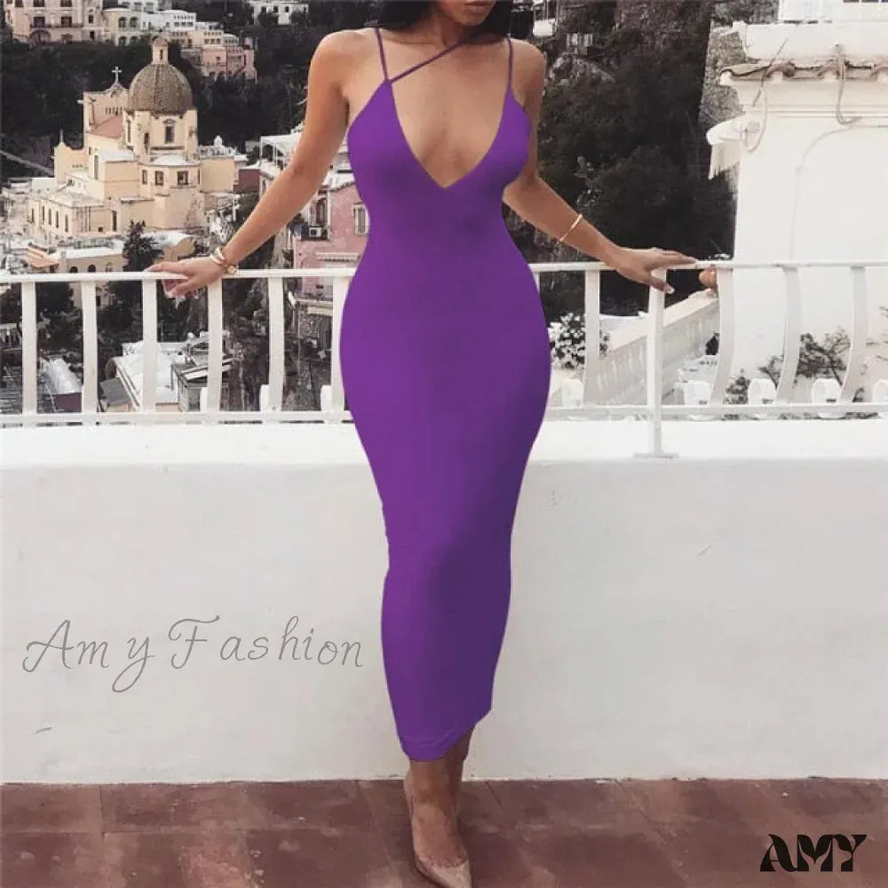 Amy Fashion - Fashion Long Party Bodycon Dresses