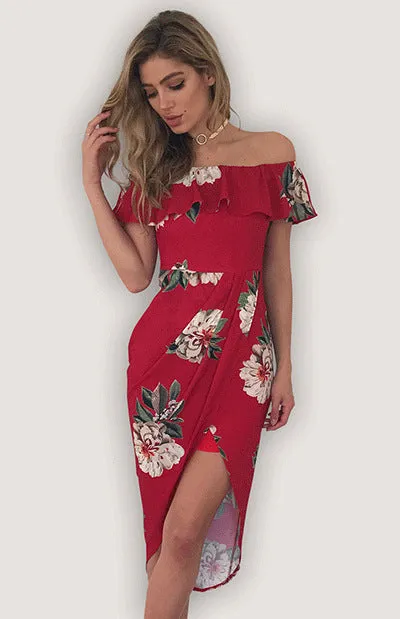 Annalise Off Shoulder Dress