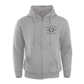 ARU Grey Zip up Hoodies