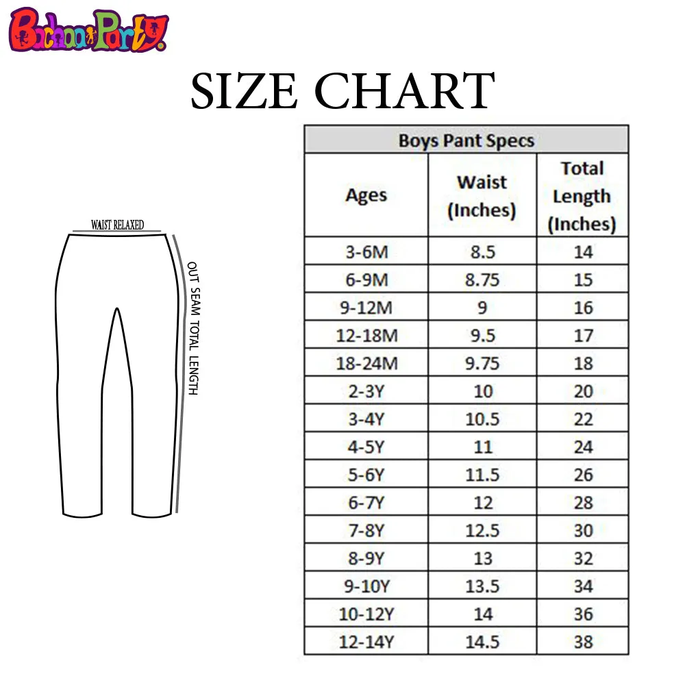 Boys Cotton Pant Character - Blue