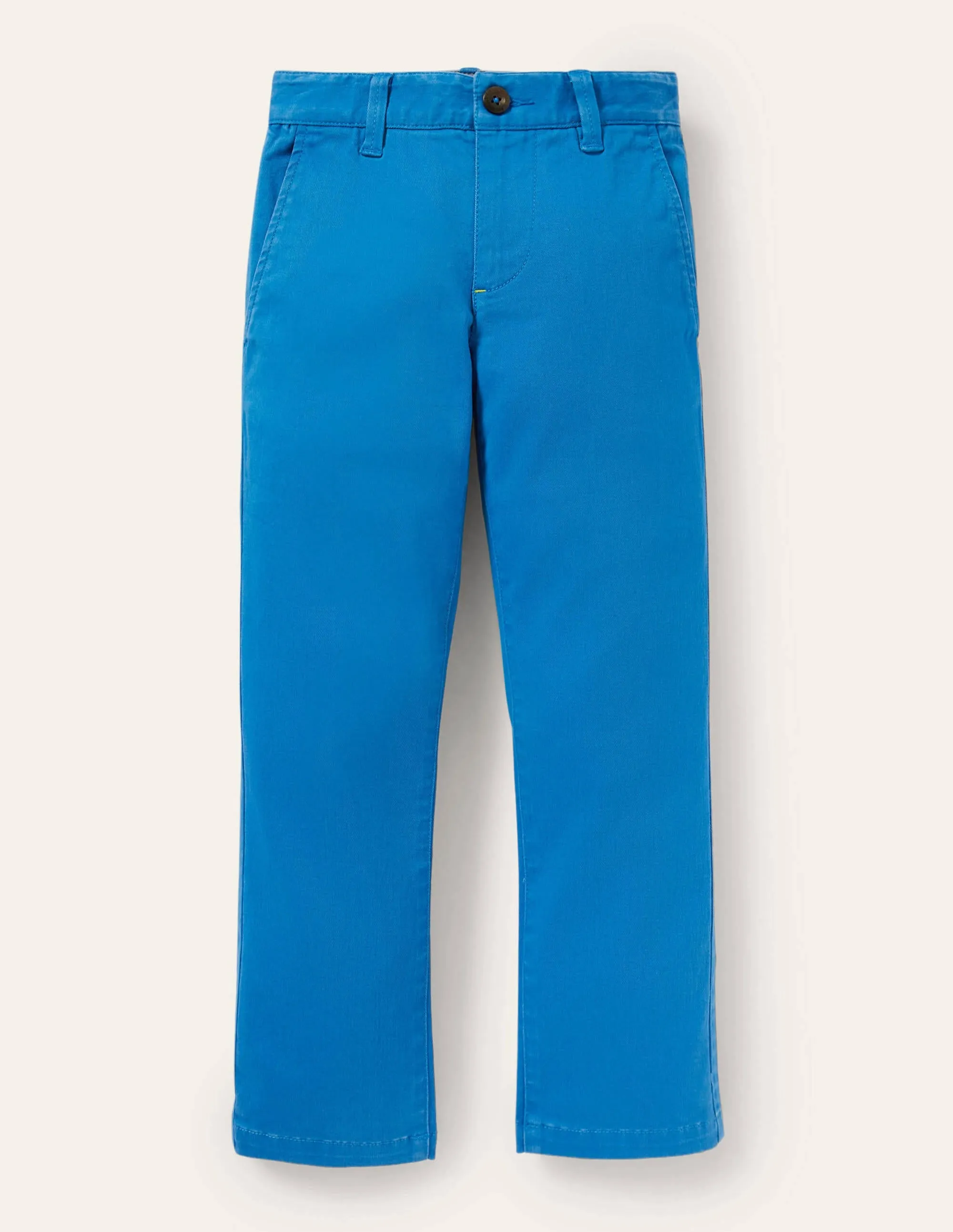 Chino Stretch Trousers-Bright Marina Blue