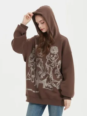 Graphic Printed Hoodie