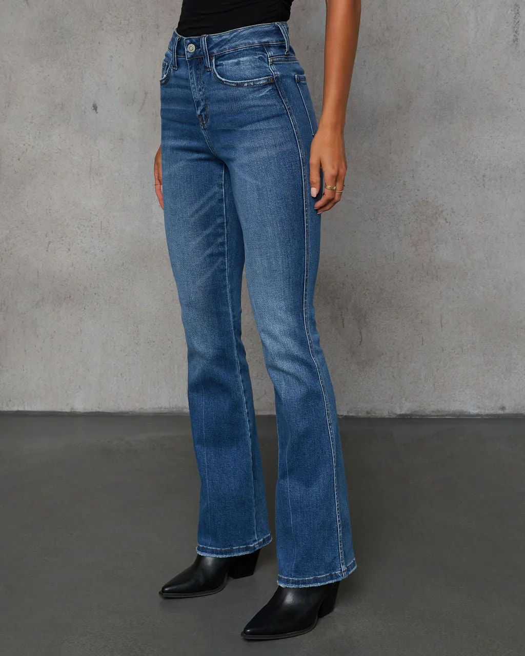 Its Levels High Rise Bootcut Jeans