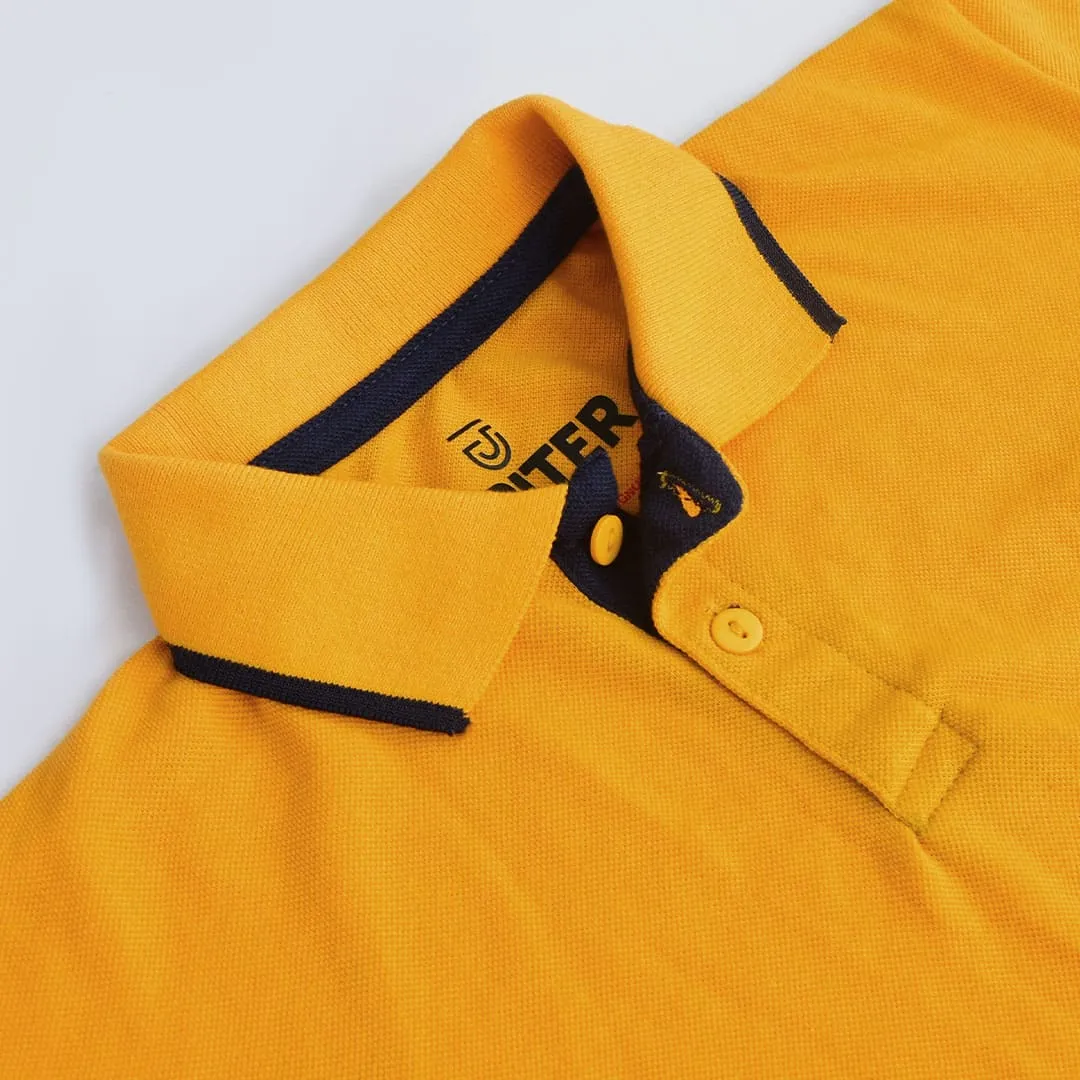 Juipter Kids Tipping Collar Unique Cotton Polo 5-14 Years