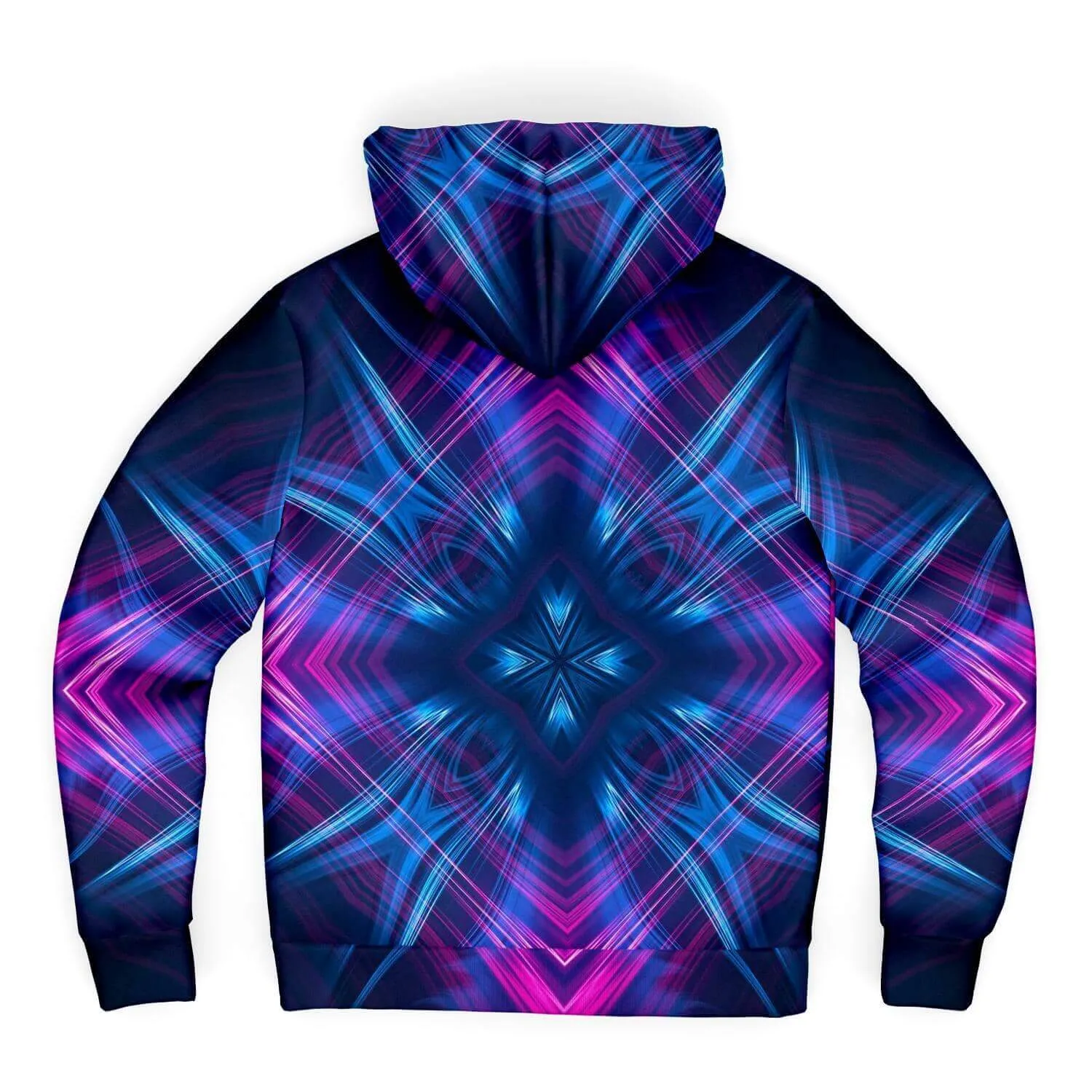 Kaleidoscope Microfleece Zip-Up Hoodie