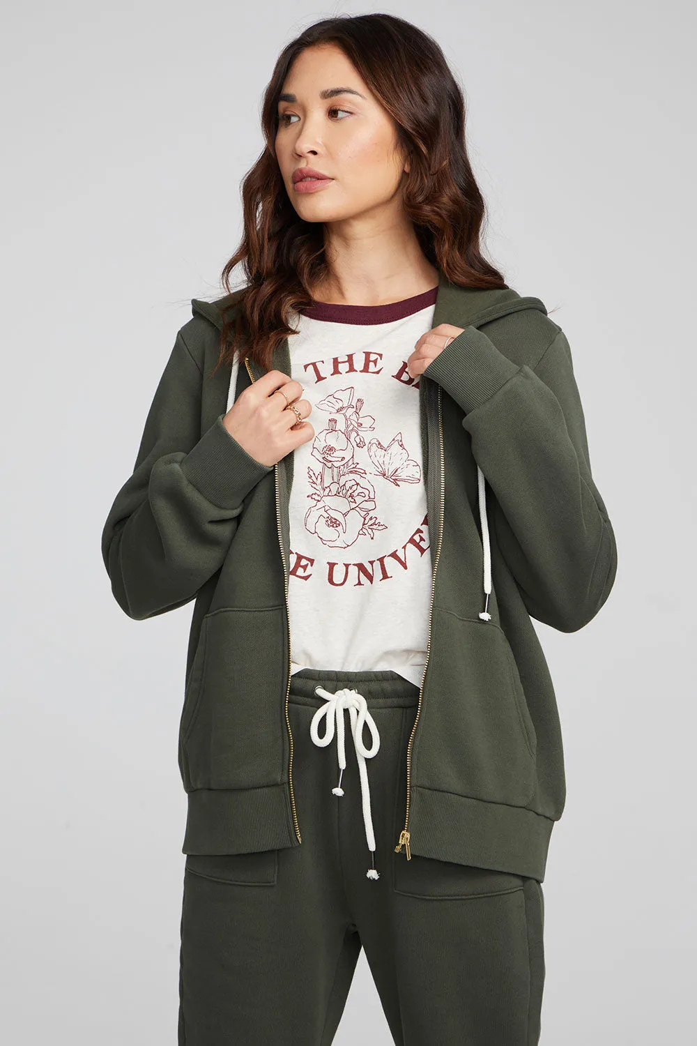 Lex Forest Night Zip Up Hoodie