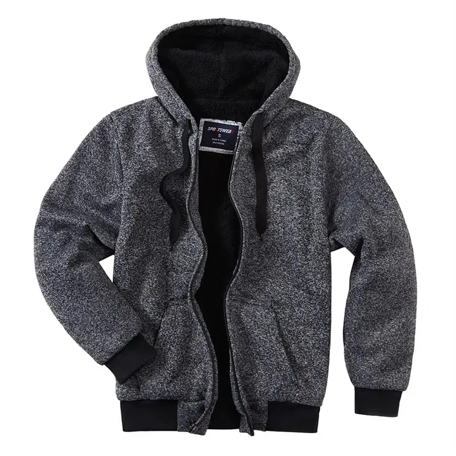 Men's Zip Up Fleece Hoodie