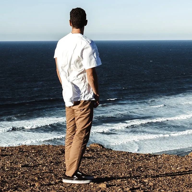 Perk Chinos in Smooth Oak