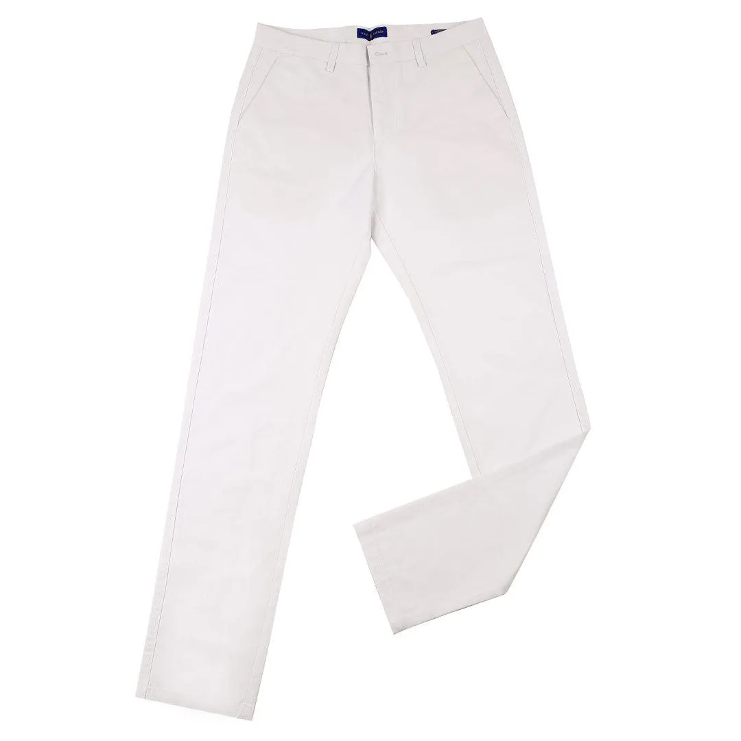 PRL Fashion Custom Fit Mesh Chinos-White