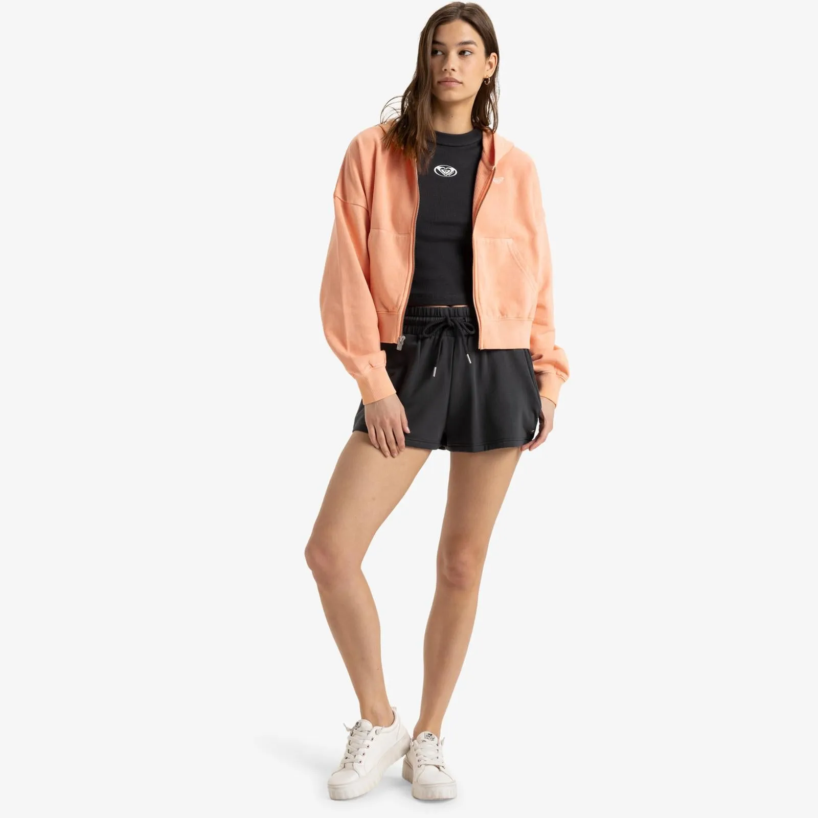 Roxy Womens Sahara Vibes Zip Up Hoodie