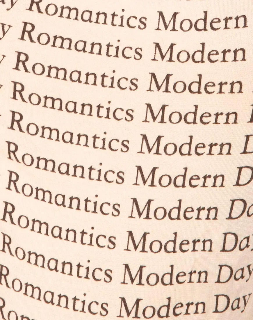 Sol Bodice in Modern Day Romantics Nude