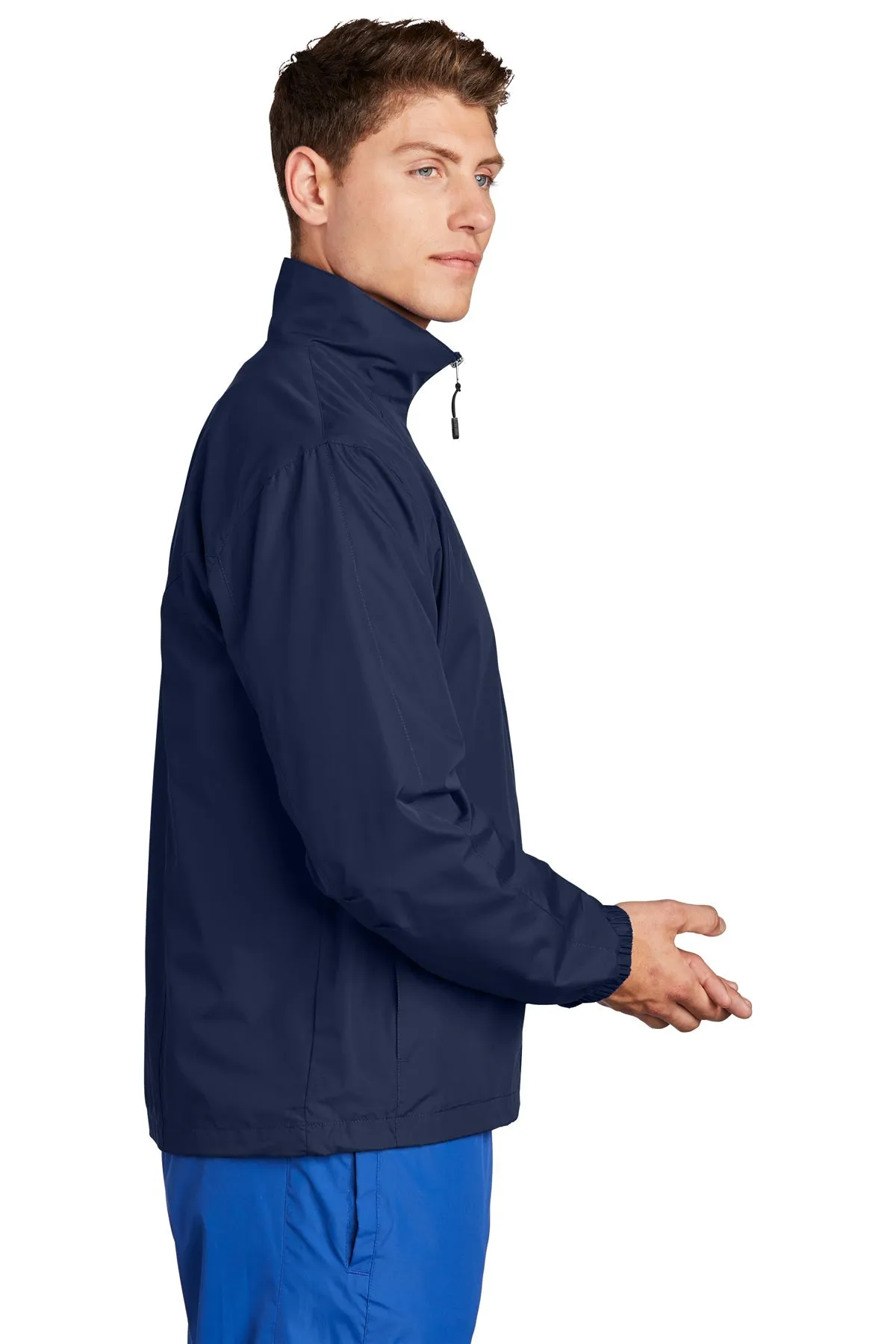 Sport-Tek Full-Zip Custom Wind Jackets, True Navy