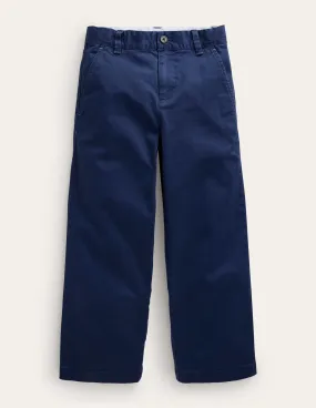 Straight Leg Chinos-College Navy