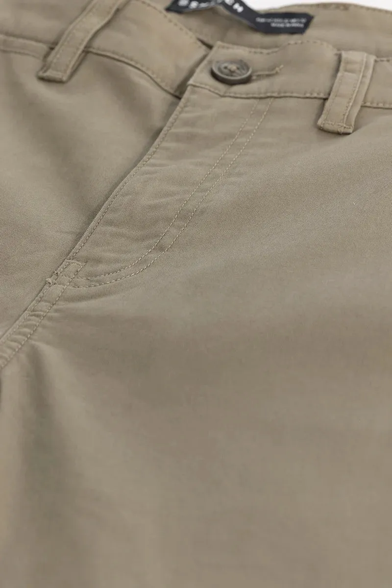 Tan Slim Fit Chinos