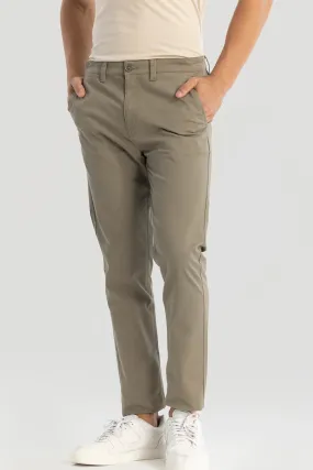 Tan Slim Fit Chinos