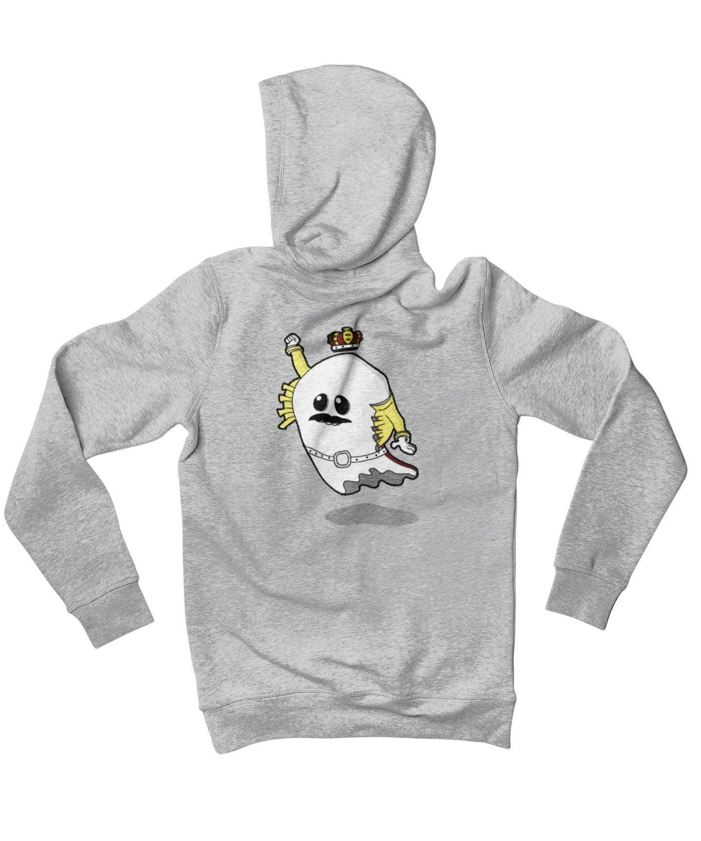 Top Notchy Deady Mercury Back Printed Hoodie