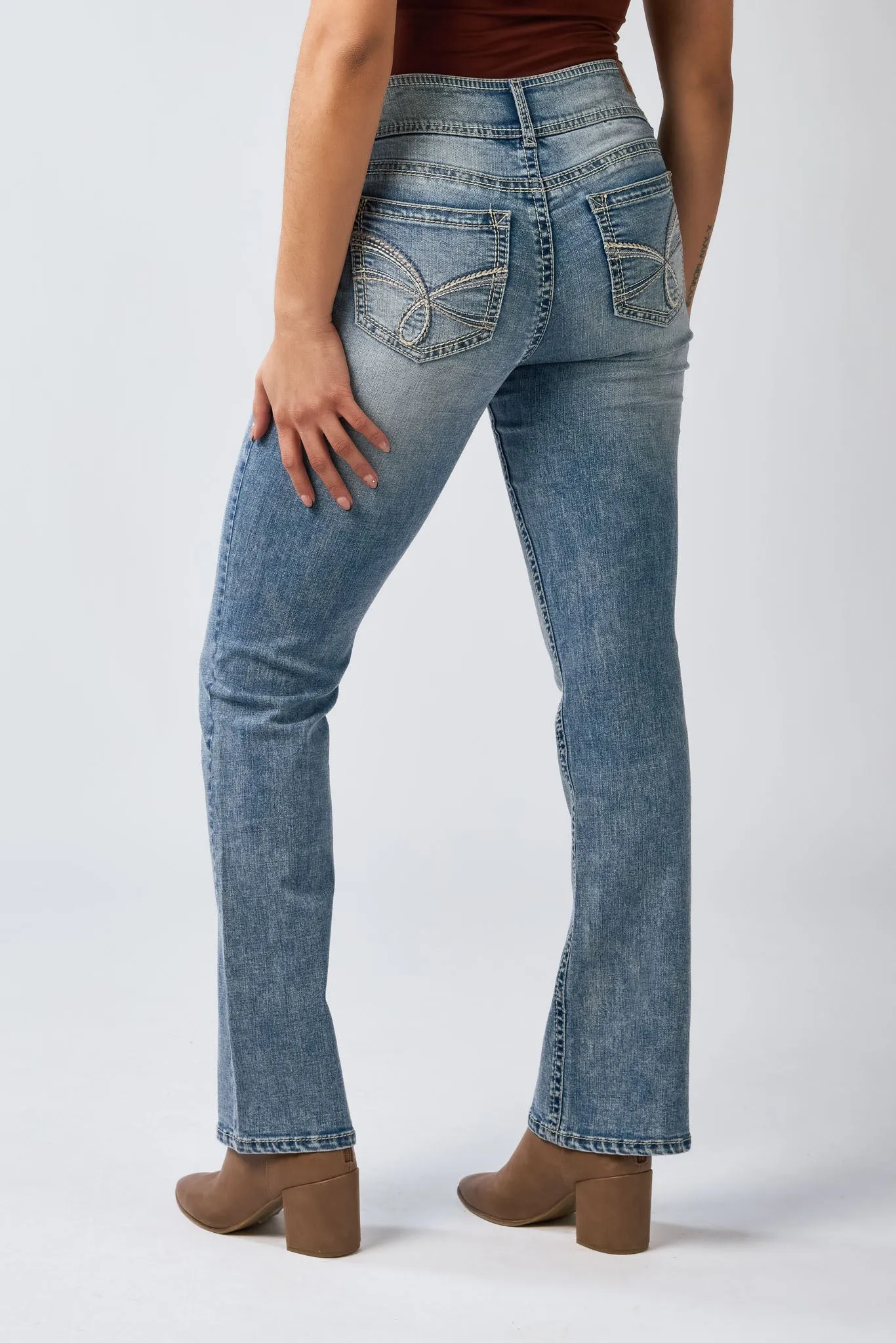 Wallflower Insta-Stretch Curvy Bootcut Jeans