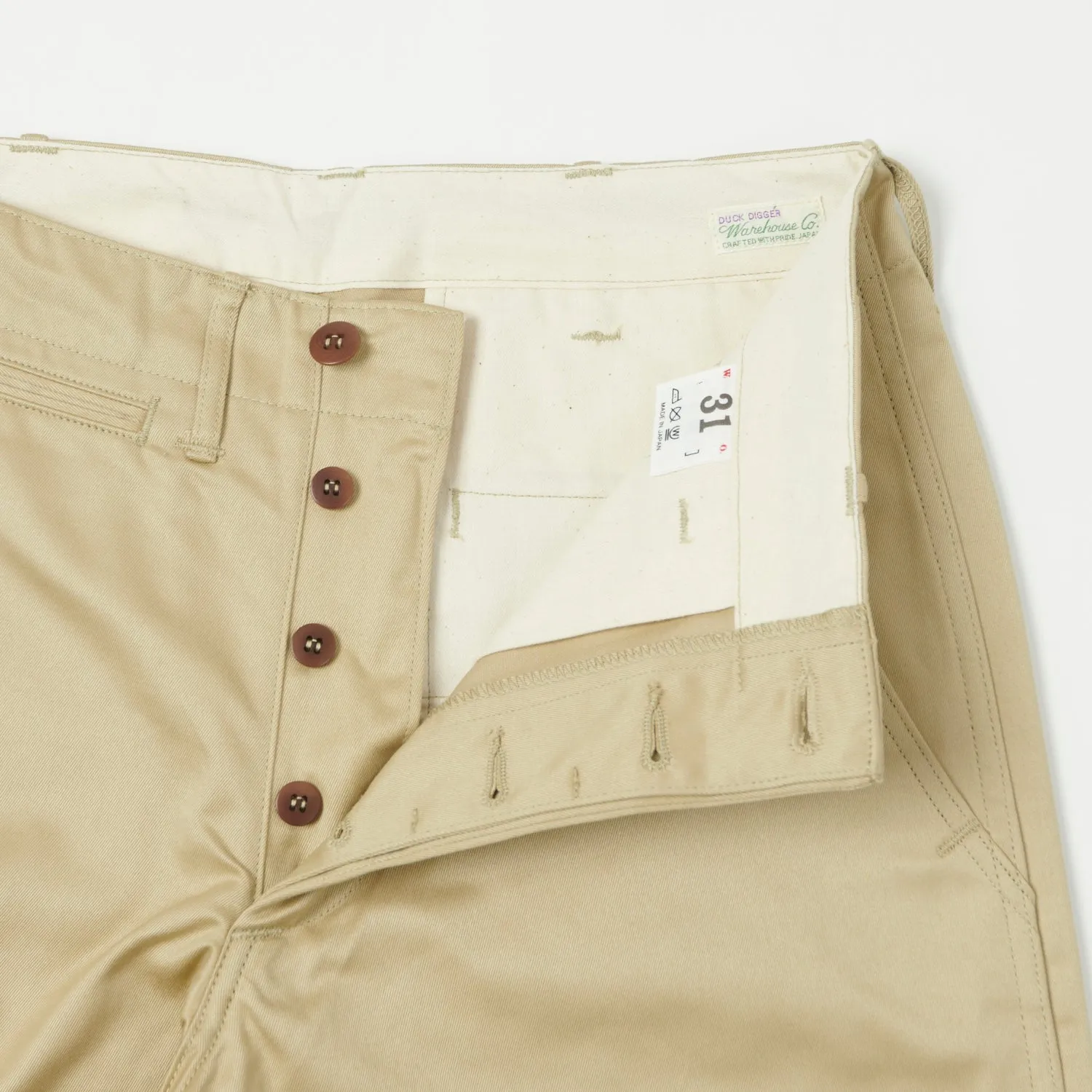 Warehouse & Co Duck Digger 1082 Chino - Beige