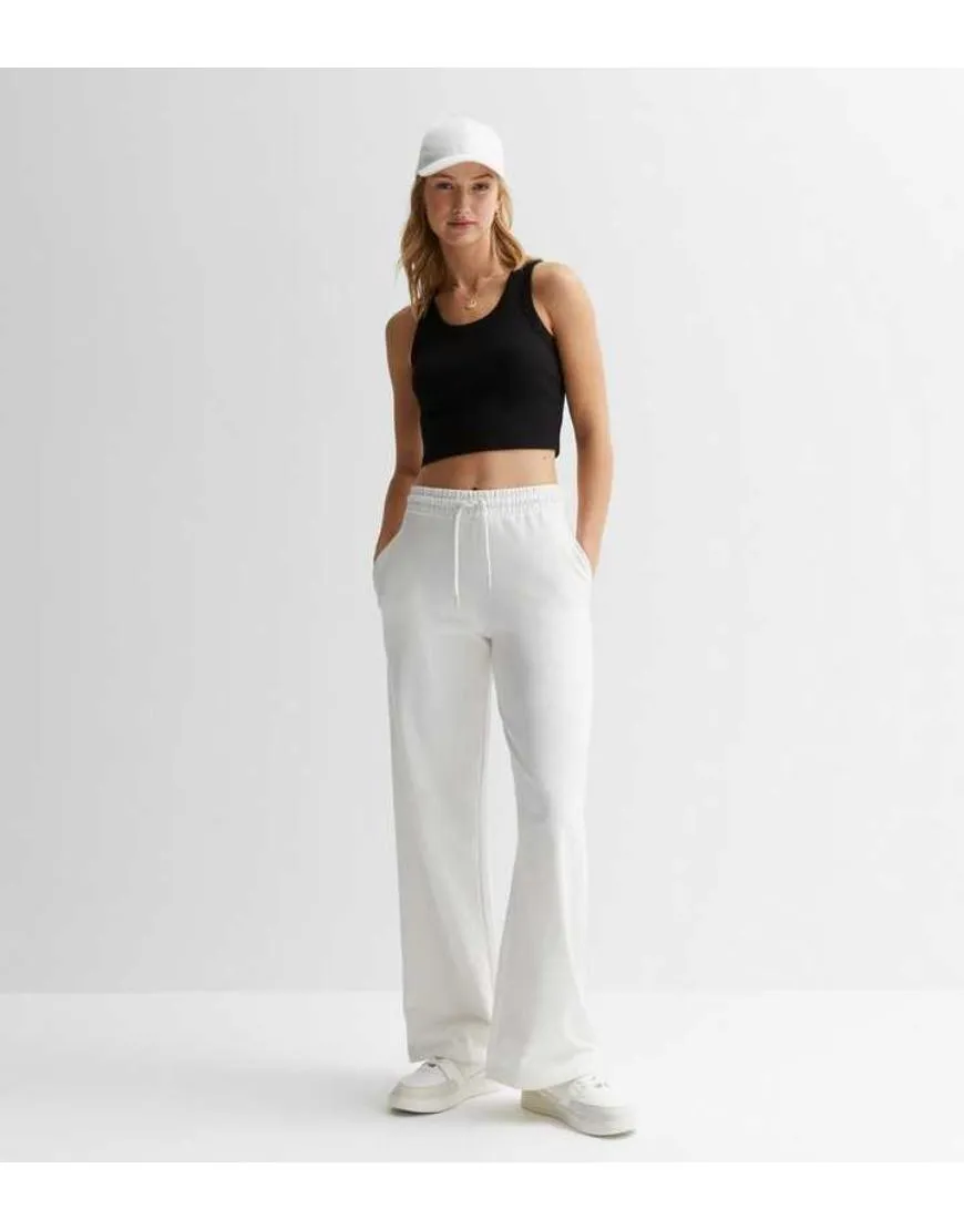 Wide Leg Joggers Drawstring