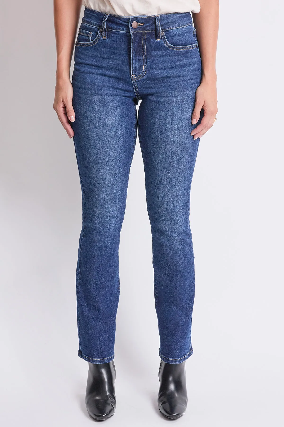 Women's High Rise Slim Bootcut Jeans