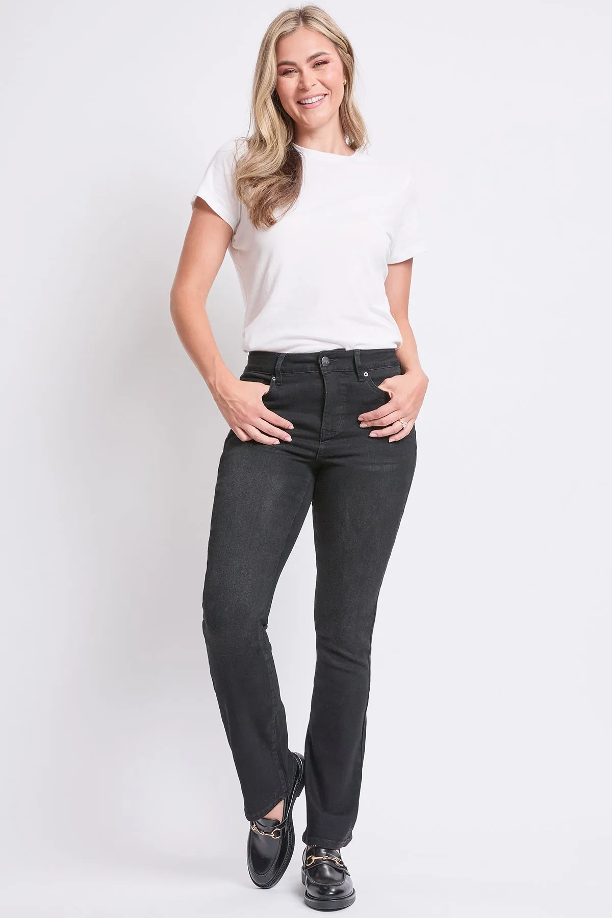 Women's High Rise Slim Bootcut Jeans