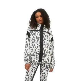 Women's RLNT Woven Jacket - Black/ White