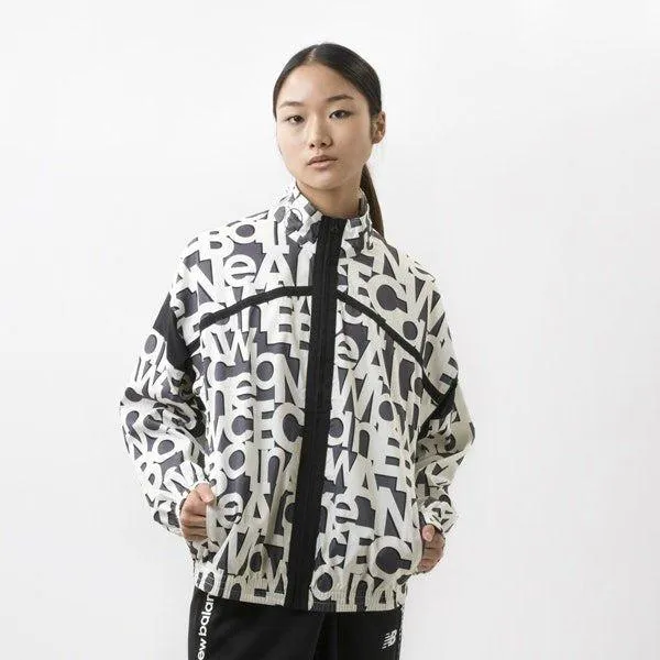 Women's RLNT Woven Jacket - Black/ White