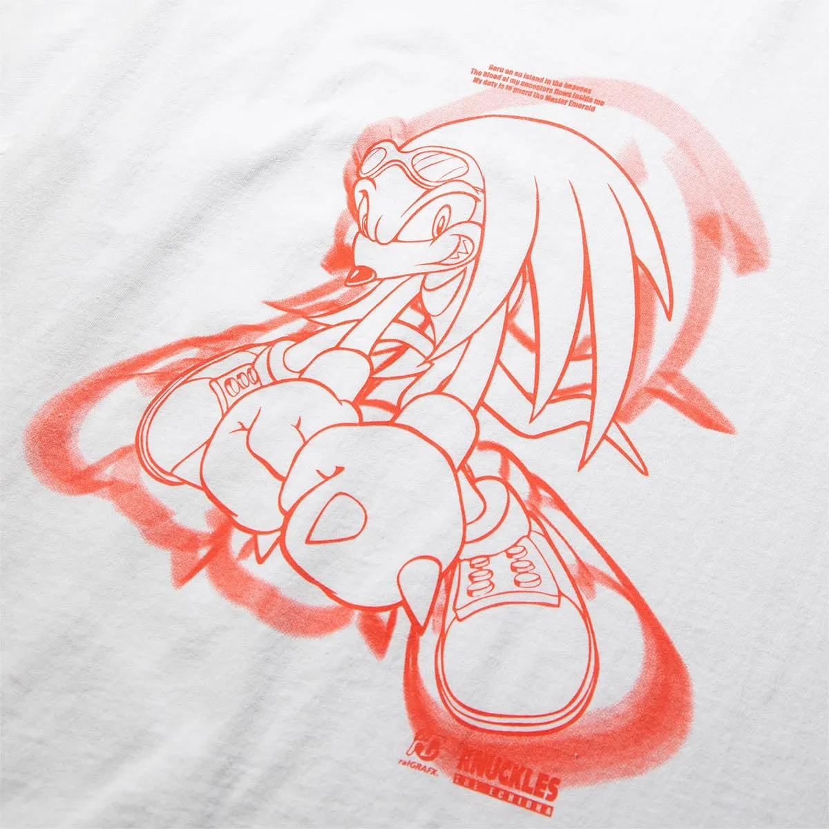 X SONIC THE HEDGEHOG KNUCKLES 1998 TEE